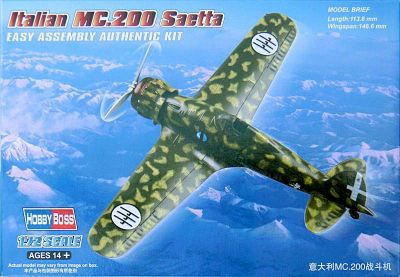 Macchi MC.200 Saetta HOBBY BOSS