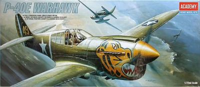 P-40E Warhawk + PE Sheet + Masks  EDUARD Academy