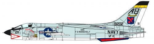 F-8E CRUSADER Italeri