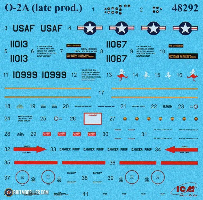 O-2A (late production), USAF Observation Aircraft