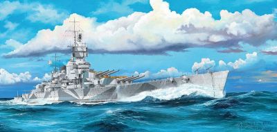 Italian Navy Battleship RN Vittorio Veneto 1940 Trumpeter