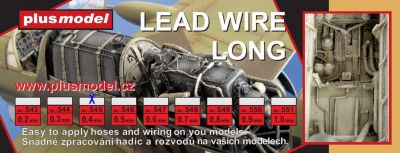 Lead wire 1 mm long 240 mm Plus Model