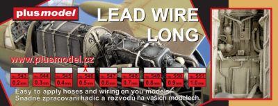 Lead wire 0,9 mm long 240 mm Plus Model