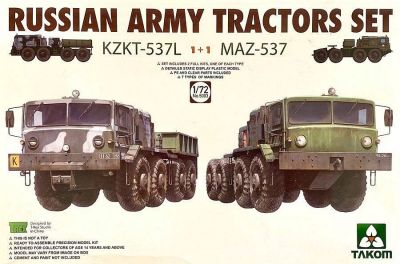 Russian Army Tractors Set Takom