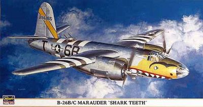 B-26B/C Marauder 'Shark Teeth' Hasegawa