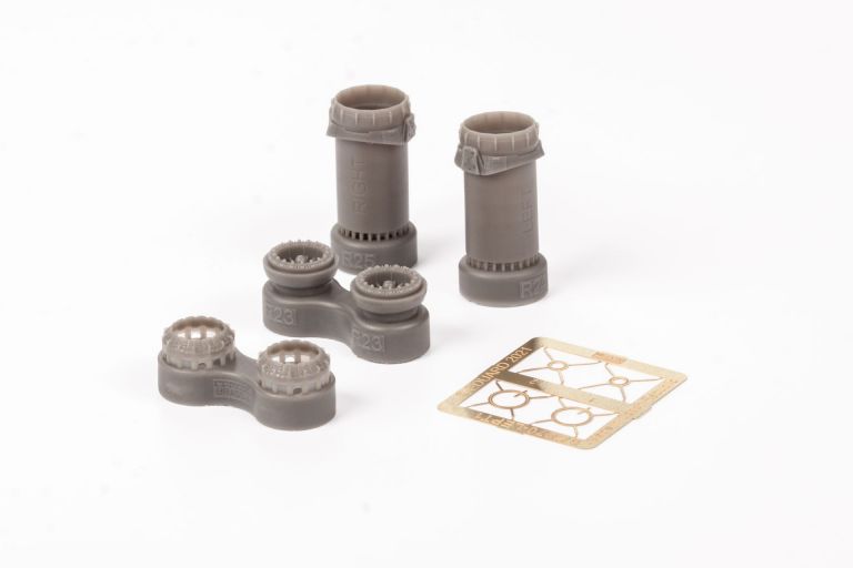 Tornado GR.1 exhaust nozzles (Revell/Eduard)