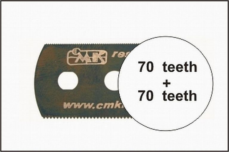 Lama per sega, denti fini su entrambi i lati - Ultra smooth saw (both sides), Sägeblatt beidseitig feine Zähne