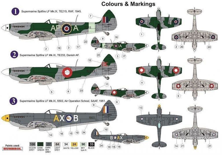 Spitfire HF.Mk.IX "Bubble canopy" AZ Model