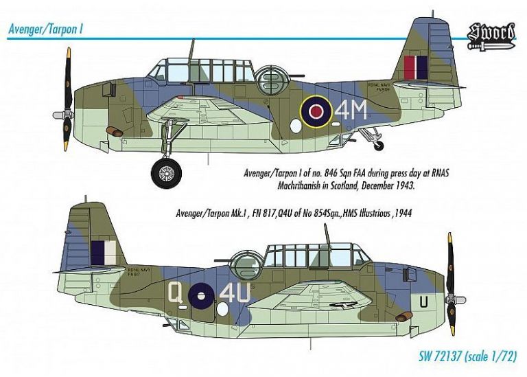 TBF-1 Avenger / Tarpon Mk.I Sword