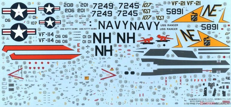 U.S. Navy Jet Fighter F-4J "Aardvarks" (First Limited Special Edition)