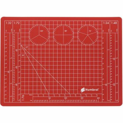 Model making cutting mat A4 - Modellbau-Schneidematte A4 Humbrol