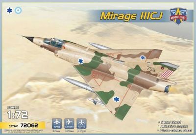 Mirage IICJ "SHAHAK" Modelsvit