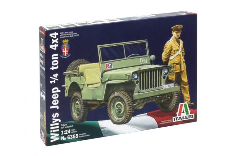 WILLYS JEEP 1/4 TON 4X4 ARMA DEI CARABINIERI Italeri