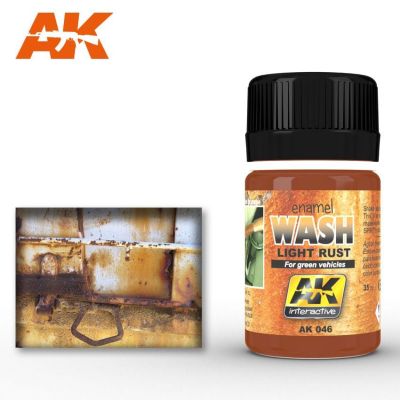 LIGHT RUST WASH AK-Interactive