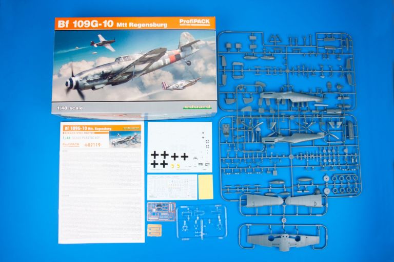 BF 109 G-10 mtt REGENSBURG  - PROFIPACK EDUARD