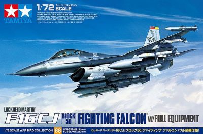 Lockheed Martin F-16CJ [Block 50] Fighting Falcon w/Full Equipment Tamiya