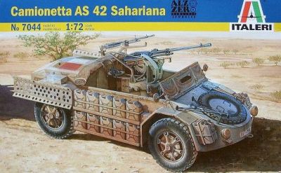 Camionetta AS 42 Sahariana Italeri