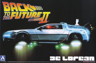 Back to the Future II DeLorean Aoshima