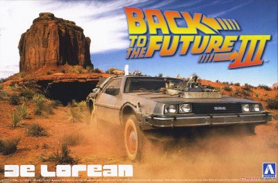 Back to the Future III DeLorean Aoshima