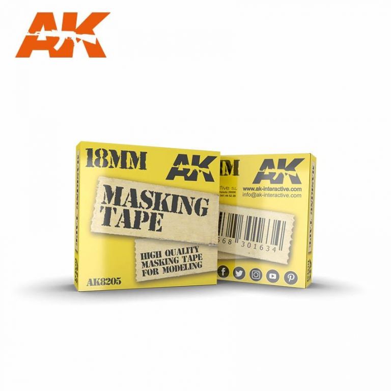 MASKING TAPE 18 MM AK-Interactive