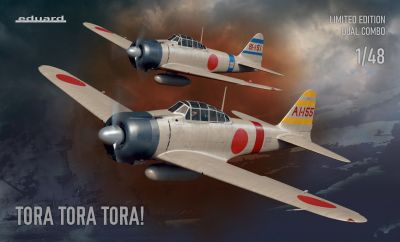 TORA TORA TORA! A6M2 Zero Type 21 "Over Pearl Harbor" Dual Combo Limited Edition Eduard