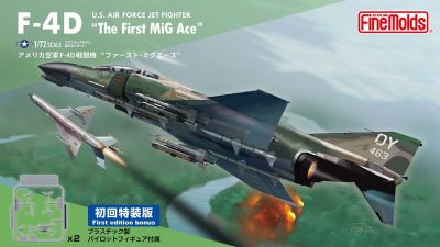 U.S. Air Force Jet Fighter F-4D "The First MiG Ace" 1:72 Fine Molds