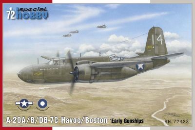 A-20A/B/DB-7C Havoc/Boston 'Early Gunships' Special Hobby