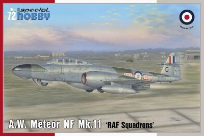 A.W. Meteor NF Mk.11 'RAF Squadrons' 1:72 Special Hobby