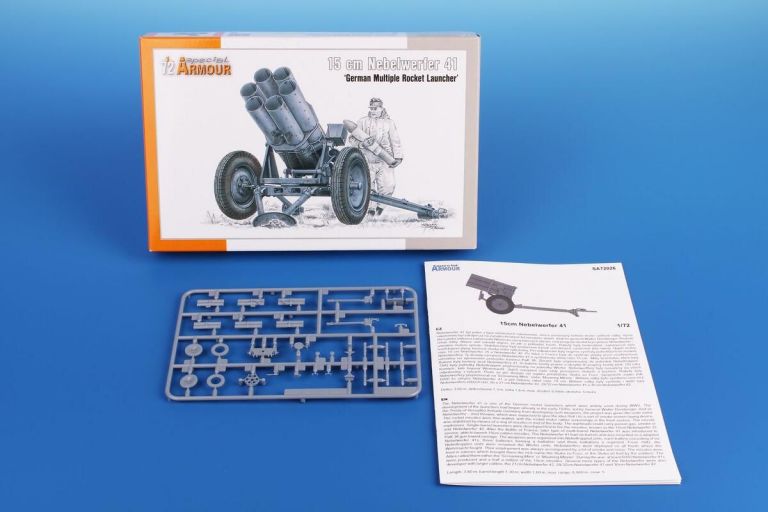 15 cm Nebelwerfer 41 German Multiple Rocket Launcher 1:72 Special Hobby