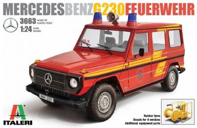 Mercedes G230 Feuerwehr 1:24 Italeri