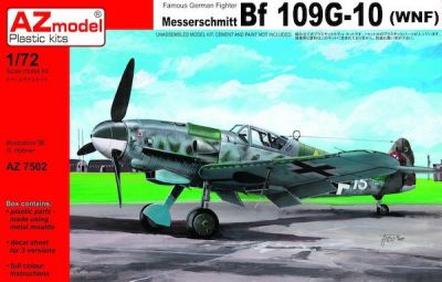 Messerschmitt BF 109G-10 (WNF) AZ MODEL