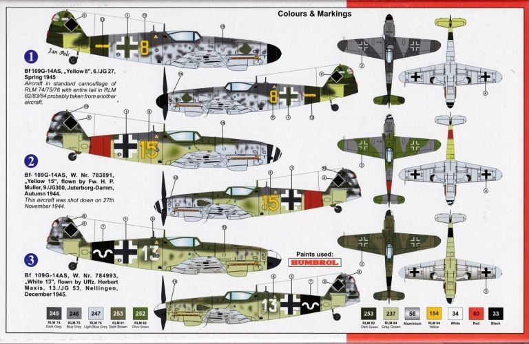 Messerschmitt BF 109G-10 (WNF) AZ MODEL