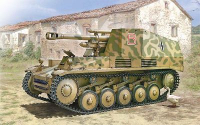 Sd.Kfz, 124 Wespe 1:72 Italeri