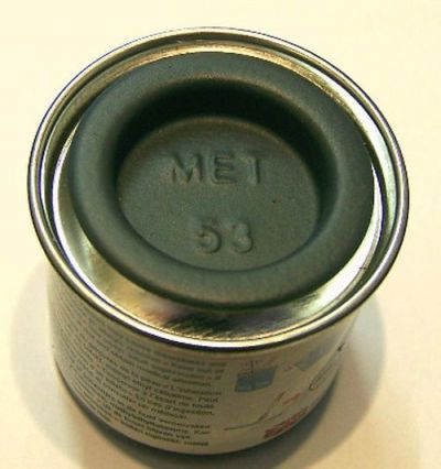Enamel Paint no. 53 - Gun Metal Humbrol