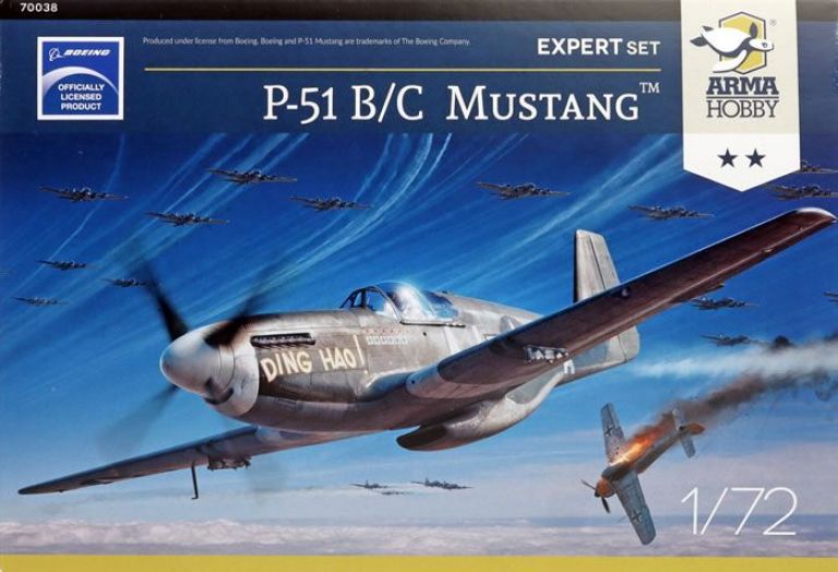 P-51B Mustang Expert Set 1:72
