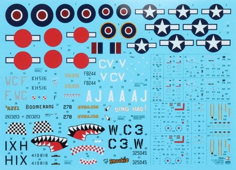 P-51B Mustang Expert Set 1:72