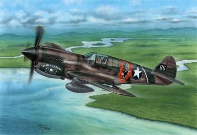 P-40E 'Claws and Teeth' 1:72 Special Hobby