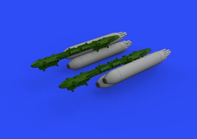 SUU-7 dispenser w/ extended tubes Eduard
