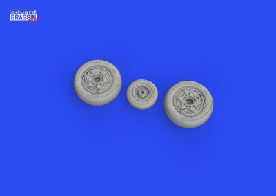 F-16 wheels late 1: 48 Eduard