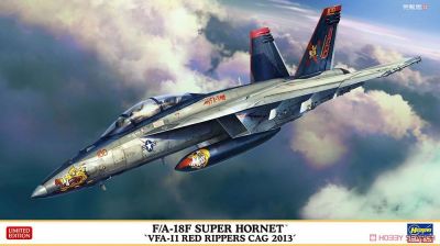 F/A-18F Super Hornet `VFA-11 Red Rippers CAG 2013` 1:72 Hasegawa