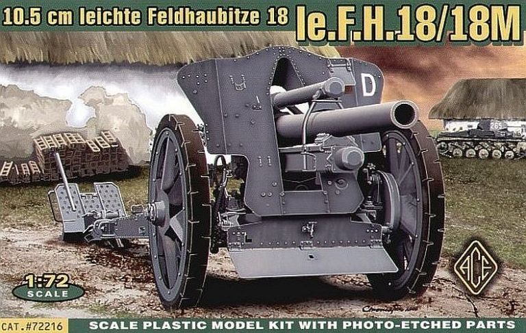 German le FH18 10,5 cm Field Howitzer