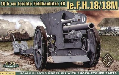 German le FH18 10,5 cm Field Howitzer ACE