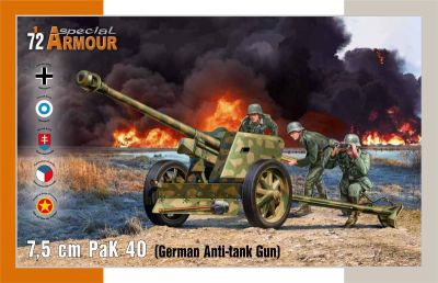 7,5cm PaK 40 German Anti-Tank Gun Special Hobby