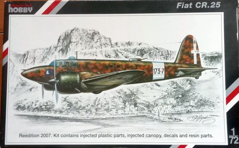 Fiat CR.25 "Italian Heavy Fighter" 1:72