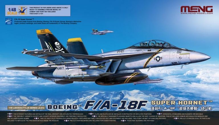 Boeing F/A-18F Super Hornet 1:48