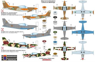 SIAI Marchetti SF.260TP "Light Attacker" KP Model