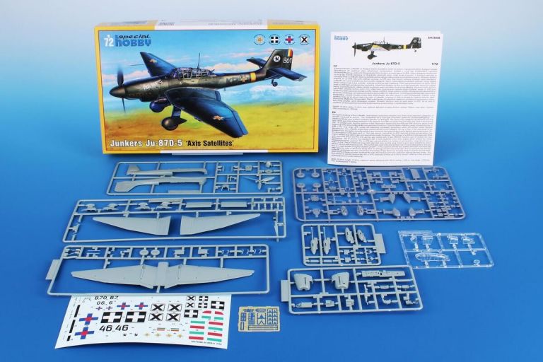 Junkers Ju-87D-5 Axis Satellites 1:72
