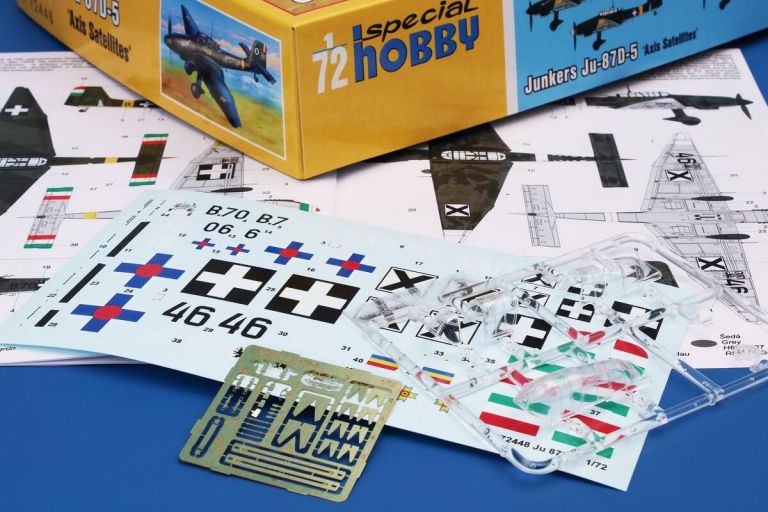Junkers Ju-87D-5 Axis Satellites 1:72