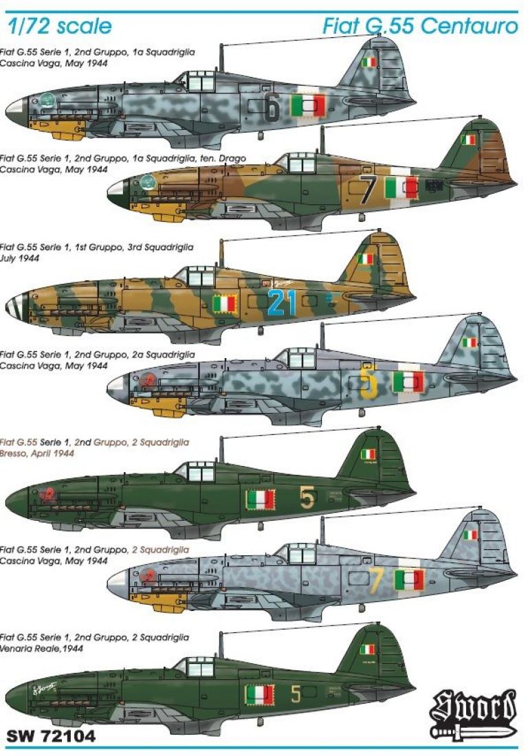 Fiat G.55 Centauro Sword