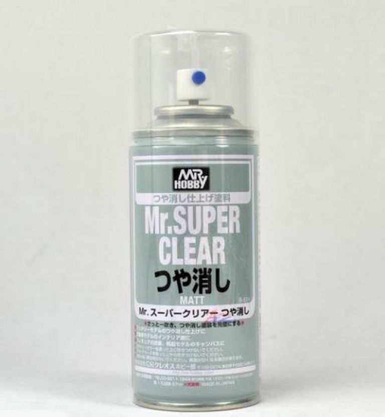 MR SUPER CLEAR MATT - TRASPARENTE OPACO SPRAY
